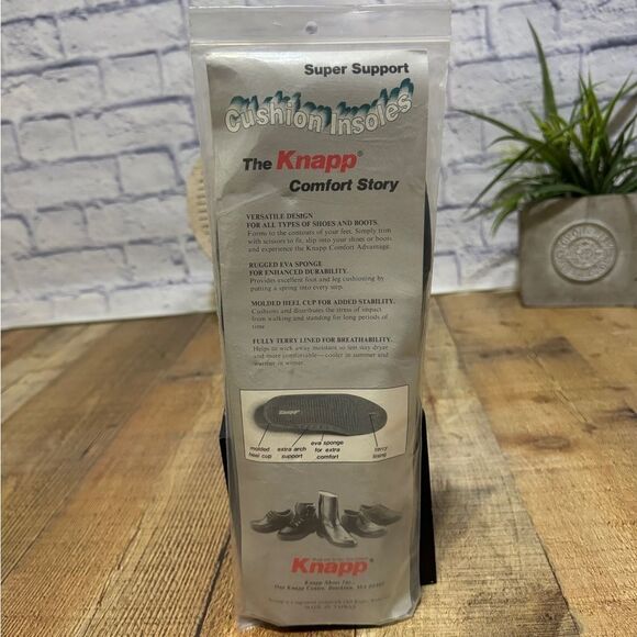 Knapp Vintage Cushion Insoles New In Package  XL 13/14 
New in package - Picture 6 of 7
